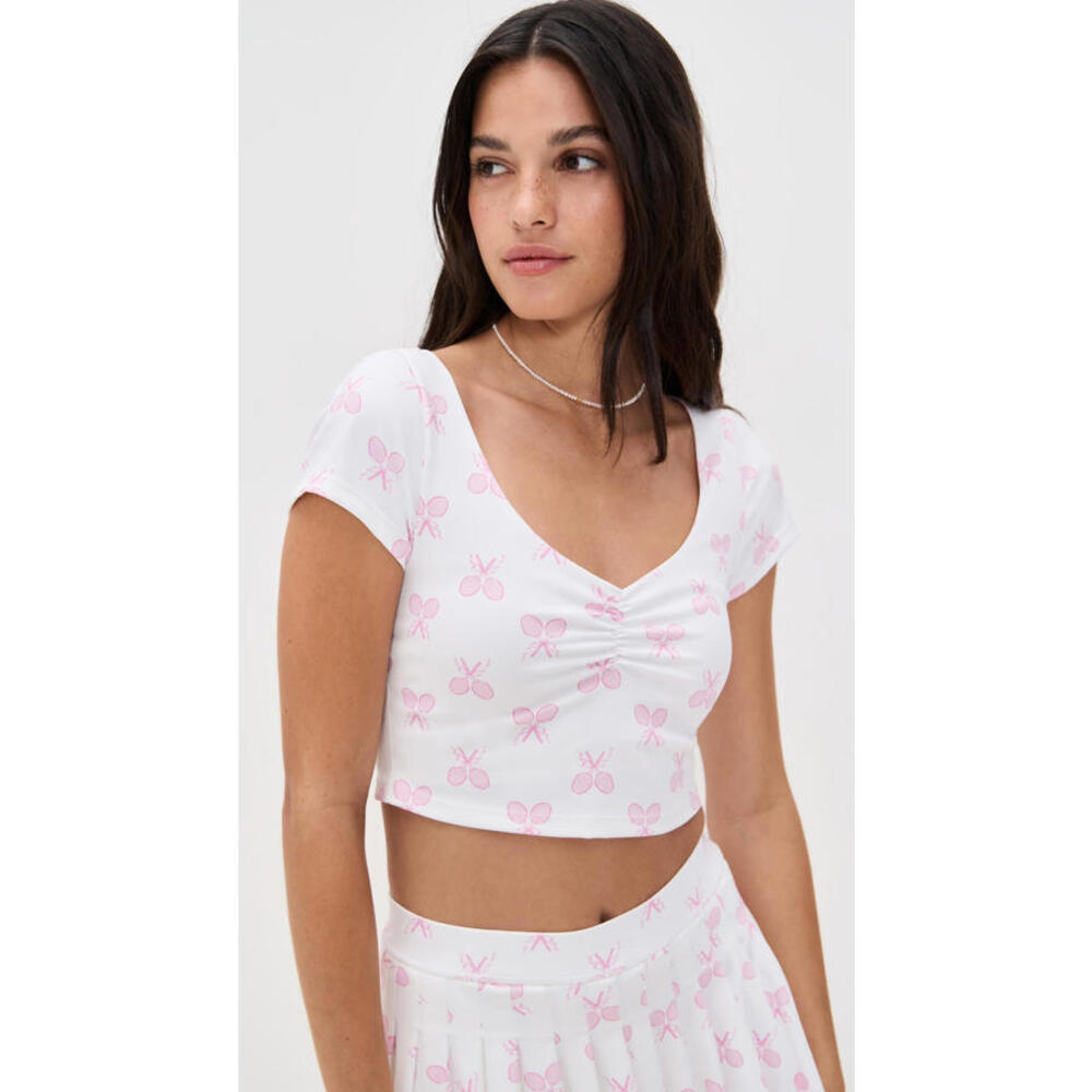 NWT! LoveShackFancy Kudura Top in Victory White Size Small